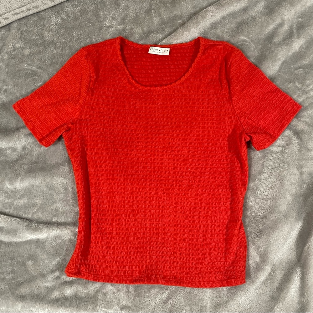 Ribbed blouse